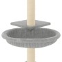 Rascador para gatos con postes de sisal gris claro 72 cm de vidaXL, Mobiliario para gatos - Ref: Foro24-171769, Precio: 23,11...