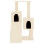 Rascador para gatos con postes de sisal color crema 82 cm de vidaXL, Mobiliario para gatos - Ref: Foro24-171777, Precio: 44,8...