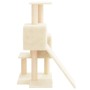 Rascador para gatos con postes de sisal color crema 82 cm de vidaXL, Mobiliario para gatos - Ref: Foro24-171777, Precio: 44,8...