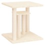 Postes rascadores para gatos con plataformas crema 50 cm de vidaXL, Mobiliario para gatos - Ref: Foro24-172043, Precio: 38,71...