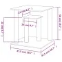 Postes rascadores para gatos con plataformas crema 50 cm de vidaXL, Mobiliario para gatos - Ref: Foro24-172043, Precio: 38,05...