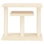 Postes rascadores para gatos con plataformas color crema 62,5cm de vidaXL, Mobiliario para gatos - Ref: Foro24-172046, Precio...