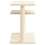 Postes rascadores para gatos con plataformas color crema 62,5cm de vidaXL, Mobiliario para gatos - Ref: Foro24-172046, Precio...