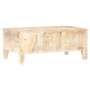 Mesita de centro madera de acacia rugosa 100x55x40 cm de vidaXL, Mesas de centro - Ref: Foro24-320235, Precio: 189,85 €, Desc...