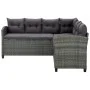 Set mit 6 Gartenmöbeln und Kissen synthetisches Rattangrau von vidaXL, Gartensets - Ref: Foro24-315231, Preis: 762,14 €, Raba...