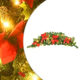 Arco de Navidad con luces LED verde 90 cm PVC de vidaXL, Luces de Navidad - Ref: Foro24-320980, Precio: 29,22 €, Descuento: %