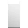 Espejo de puerta cristal y aluminio negro 40x80 cm de vidaXL, Espejos - Ref: Foro24-327407, Precio: 31,38 €, Descuento: %