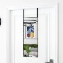Espejo de puerta cristal y aluminio negro 30x80 cm de vidaXL, Espejos - Ref: Foro24-327404, Precio: 36,03 €, Descuento: %