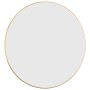 Espejo de pared redondo dorado Ø 60 cm de vidaXL, Espejos - Ref: Foro24-348182, Precio: 51,93 €, Descuento: %