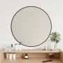 Espejo de pared redondo negro Ø 60 cm de vidaXL, Espejos - Ref: Foro24-348187, Precio: 40,27 €, Descuento: %