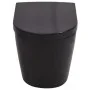 Wand-WC mit verstecktem Spülkasten aus schwarzer Keramik von vidaXL, Badezimmer - Ref: Foro24-3054477, Preis: 373,50 €, Rabat...