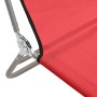 Tumbonas plegables 2 uds acero y textilene rojo de vidaXL, Tumbonas - Ref: Foro24-360182, Precio: 87,36 €, Descuento: %