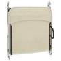 Tumbonas plegables 2 uds acero y textilene color crema de vidaXL, Tumbonas - Ref: Foro24-360185, Precio: 85,18 €, Descuento: %