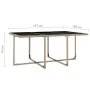 Set comedor de jardín 11 piezas y cojines ratán sintético beige de vidaXL, Conjuntos de jardín - Ref: Foro24-42549, Precio: 8...