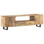 Mueble para la TV de madera maciza de mango 160x30x45 cm de vidaXL, Muebles TV - Ref: Foro24-320255, Precio: 322,62 €, Descue...