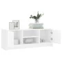 Mueble de TV madera de ingeniería blanco 102x30x37,5 cm de vidaXL, Muebles TV - Ref: Foro24-823253, Precio: 61,07 €, Descuent...