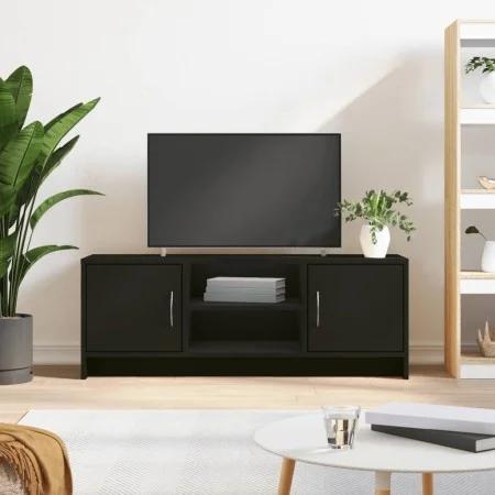 Mueble de TV madera de ingeniería negro 102x30x37,5 cm de vidaXL, Muebles TV - Ref: Foro24-823254, Precio: 64,30 €, Descuento: %
