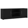 Mueble de TV madera de ingeniería negro 102x30x37,5 cm de vidaXL, Muebles TV - Ref: Foro24-823254, Precio: 64,30 €, Descuento: %