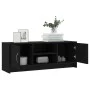 Mueble de TV madera de ingeniería negro 102x30x37,5 cm de vidaXL, Muebles TV - Ref: Foro24-823254, Precio: 64,30 €, Descuento: %