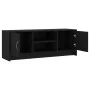 Mueble de TV madera de ingeniería negro 102x30x37,5 cm de vidaXL, Muebles TV - Ref: Foro24-823254, Precio: 64,30 €, Descuento: %