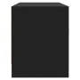 Mueble de TV madera de ingeniería negro 102x30x37,5 cm de vidaXL, Muebles TV - Ref: Foro24-823254, Precio: 64,30 €, Descuento: %