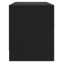Mueble de TV madera de ingeniería negro 102x30x37,5 cm de vidaXL, Muebles TV - Ref: Foro24-823254, Precio: 60,80 €, Descuento: %