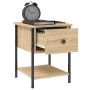 Mesita de noche madera de ingeniería roble Sonoma 34x35,5x45 cm de vidaXL, Mesitas de noche - Ref: Foro24-825855, Precio: 43,...