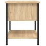 Mesita de noche madera de ingeniería roble Sonoma 34x35,5x45 cm de vidaXL, Mesitas de noche - Ref: Foro24-825855, Precio: 43,...