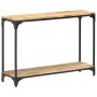 Mesa consola de madera maciza de mango 110x30x75 cm de vidaXL, Mesas auxiliares - Ref: Foro24-320259, Precio: 120,35 €, Descu...