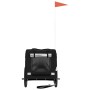 Remolque de bicicleta mascotas hierro tela Oxford negro de vidaXL, Cochecitos para mascotas - Ref: Foro24-93835, Precio: 100,...