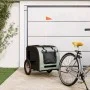 Bicycle pet trailer, iron frame, Oxford fabric in gray and black. by vidaXL, pet strollers - Ref: Foro24-93839, Price: 90,31 ...