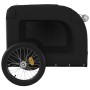 Remolque de bicicleta mascotas hierro tela Oxford gris negro de vidaXL, Cochecitos para mascotas - Ref: Foro24-93839, Precio:...