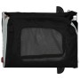 Remolque de bicicleta mascotas hierro tela Oxford gris negro de vidaXL, Cochecitos para mascotas - Ref: Foro24-93839, Precio:...
