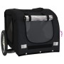 Remolque de bicicleta mascotas hierro tela Oxford negro de vidaXL, Cochecitos para mascotas - Ref: Foro24-93884, Precio: 92,2...