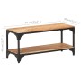 Mesa de centro de madera maciza de acacia 90x30x40 cm de vidaXL, Mesas de centro - Ref: Foro24-320260, Precio: 92,12 €, Descu...