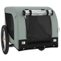 Remolque de bicicleta mascotas hierro tela Oxford gris negro de vidaXL, Cochecitos para mascotas - Ref: Foro24-94007, Precio:...