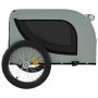 Remolque de bicicleta mascotas hierro tela Oxford gris negro de vidaXL, Cochecitos para mascotas - Ref: Foro24-94007, Precio:...