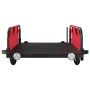 Remolque para bicicletas hierro y tela Oxford rojo de vidaXL, Remolques para bicicletas - Ref: Foro24-94167, Precio: 77,11 €,...