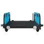 Remolque para bicicletas hierro y tela Oxford azul de vidaXL, Remolques para bicicletas - Ref: Foro24-94170, Precio: 80,11 €,...