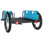 Remolque para bicicletas hierro y tela Oxford azul de vidaXL, Remolques para bicicletas - Ref: Foro24-94170, Precio: 80,11 €,...