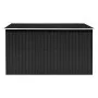 Caseta de jardín metal antracita 257x298x178 cm de vidaXL, Cobertizos - Ref: Foro24-143342, Precio: 368,61 €, Descuento: %