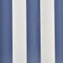 Toldo de lona azul y blanco 450x300 cm de vidaXL, Toldos - Ref: Foro24-143700, Precio: 59,00 €, Descuento: %