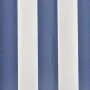Toldo de lona azul y blanco 500x300 cm de vidaXL, Toldos - Ref: Foro24-143701, Precio: 57,85 €, Descuento: %