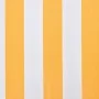 Toldo de lona naranja y blanco 450x300 cm de vidaXL, Toldos - Ref: Foro24-143706, Precio: 56,69 €, Descuento: %