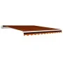 Toldo de lona naranja y marrón 300x250 cm de vidaXL, Toldos - Ref: Foro24-145722, Precio: 42,01 €, Descuento: %
