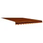 Toldo de lona naranja y marrón 300x250 cm de vidaXL, Toldos - Ref: Foro24-145722, Precio: 42,01 €, Descuento: %