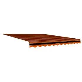 Toldo de lona naranja y marrón 350x250 cm de vidaXL, Toldos - Ref: Foro24-145723, Precio: 53,12 €, Descuento: %