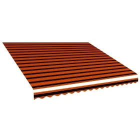 Orange and brown canvas awning 400x300 cm by vidaXL, Awnings - Ref: Foro24-145724, Price: 56,57 €, Discount: %