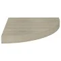 Estante flotante de esquina MDF color roble 35x35x3,8 cm de vidaXL, Estantes y estanterías - Ref: Foro24-323925, Precio: 27,9...