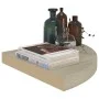 Estante flotante de esquina MDF color roble 35x35x3,8 cm de vidaXL, Estantes y estanterías - Ref: Foro24-323925, Precio: 27,9...